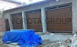 Гаражные ворота Дорхан (филенка)